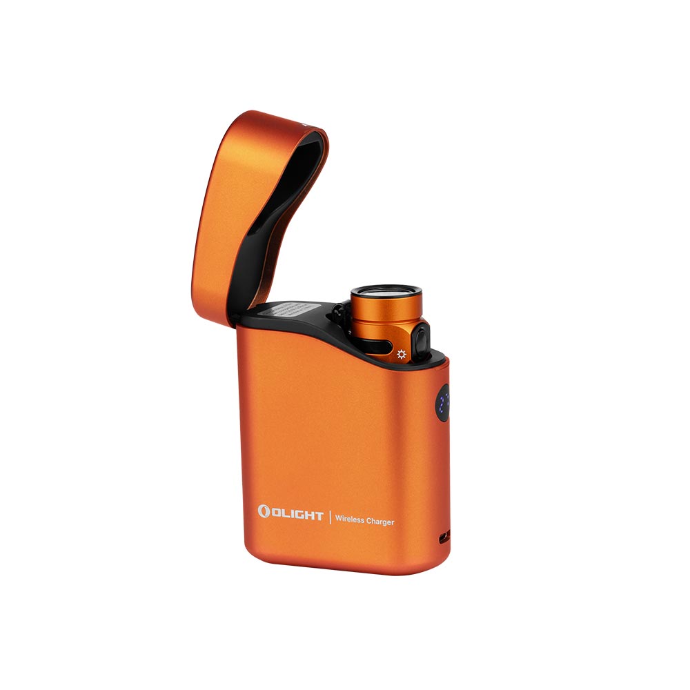 Olight Baton 4 Premium Edition 1300 Lumen EDC Flashlight, Orange