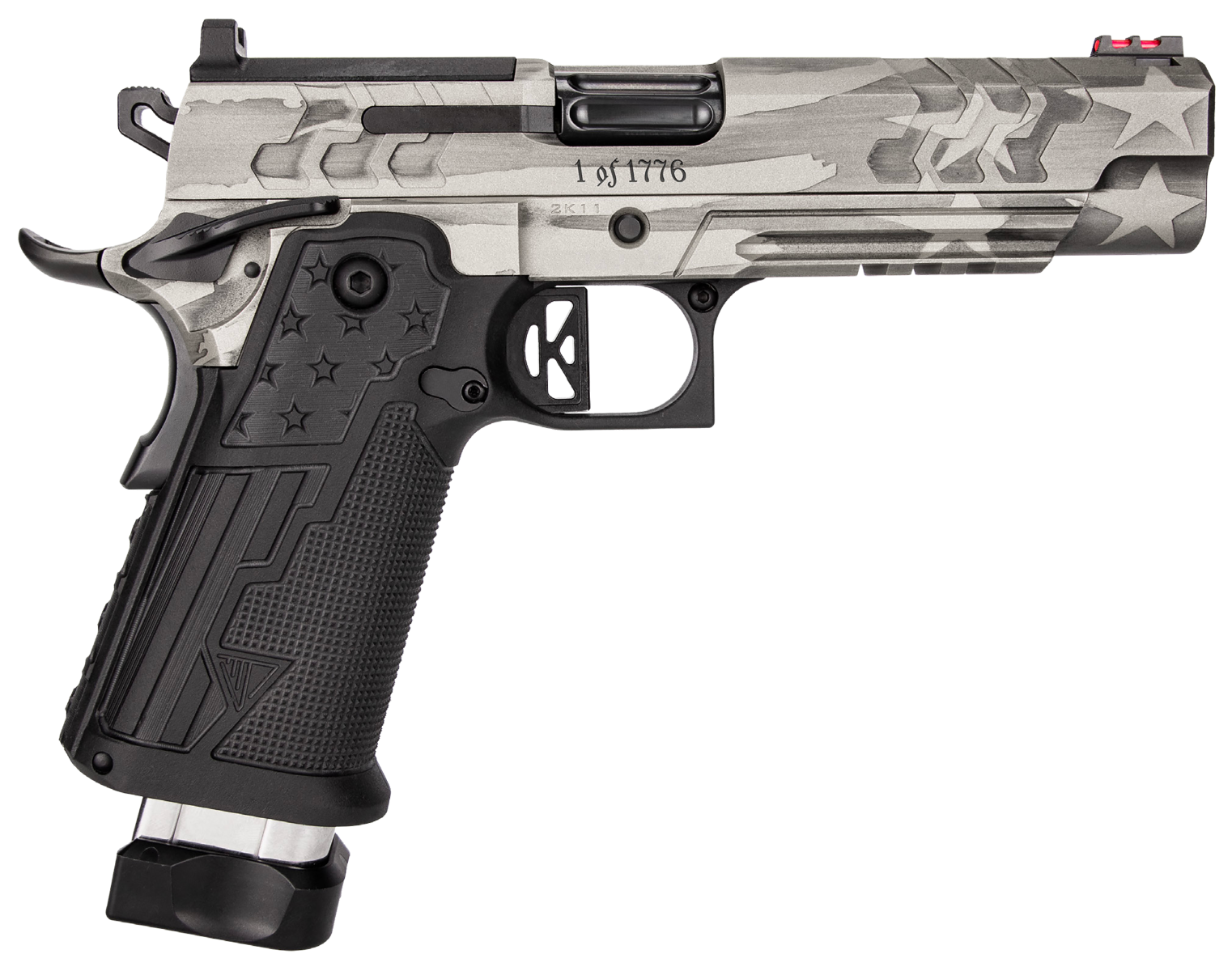 Kimber 2K11 Independence .45 ACP Pistol 5" 13rds, SS / Flag Theme Cerakote - 3500068 - Kimber