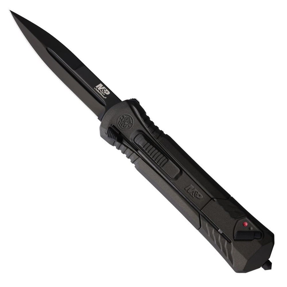 Smith & Wesson Smith & Wesson M&P OTF Spear Point Knife, Gray - 1092048