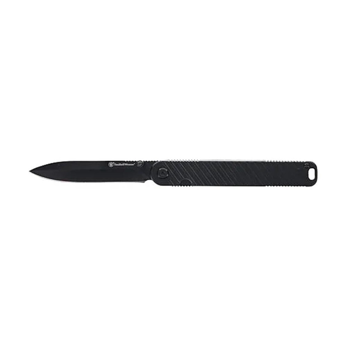 Smith & Wesson Executive Folding Spear Point Knife, Black - 1215366 - Smith & Wesson