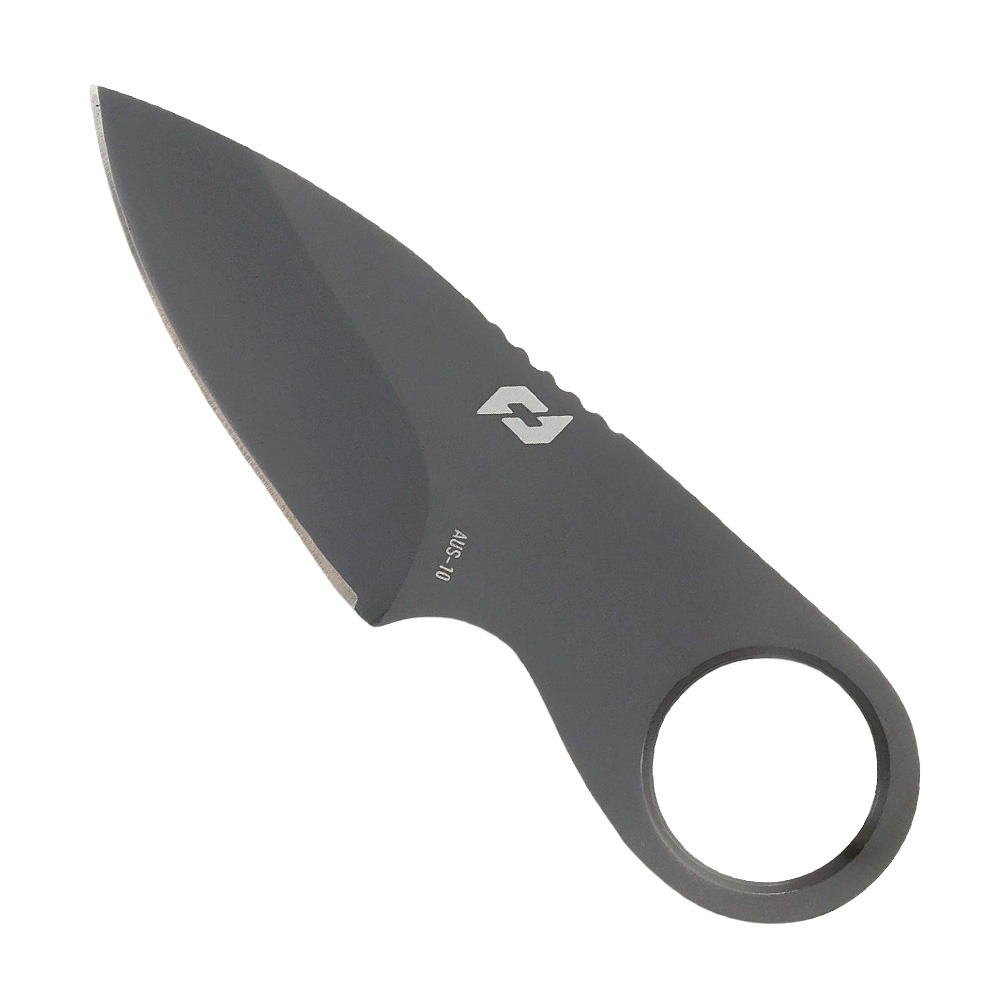 Schrade Schrade Spare Change Fixed Blade Drop Point Knife, Gray - 1182508