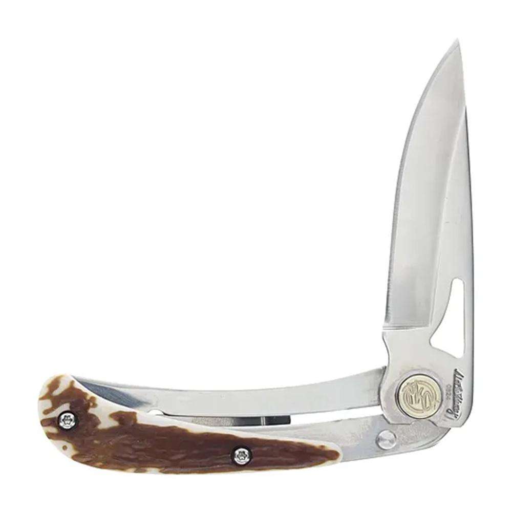 Uncle Henry 3UH Folding Drop Point Knife, Brown - 1215488 - Uncle Henry