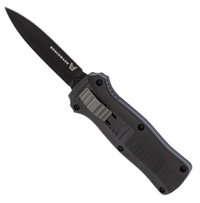Benchmade Benchmade Mini Infidel OTF Spear Point Knife, Black - 3350BK