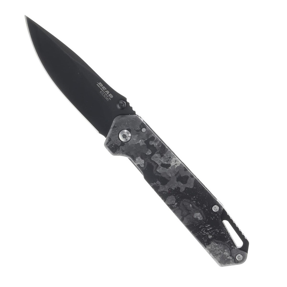 Bear Edge Bear & Son Edge Brisk 3.0 Folding Drop Point Knife, True Timber Midnight - 61542