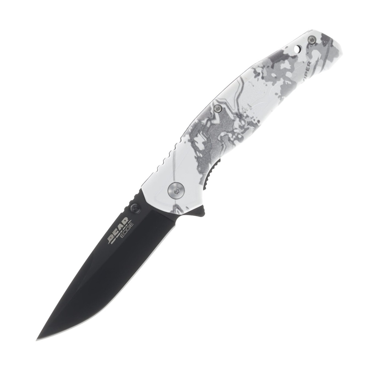 Bear & Son Edge Brisk 2.0 Folding Drop Point Knife, True Timber Viper - 71555 - Bear Edge