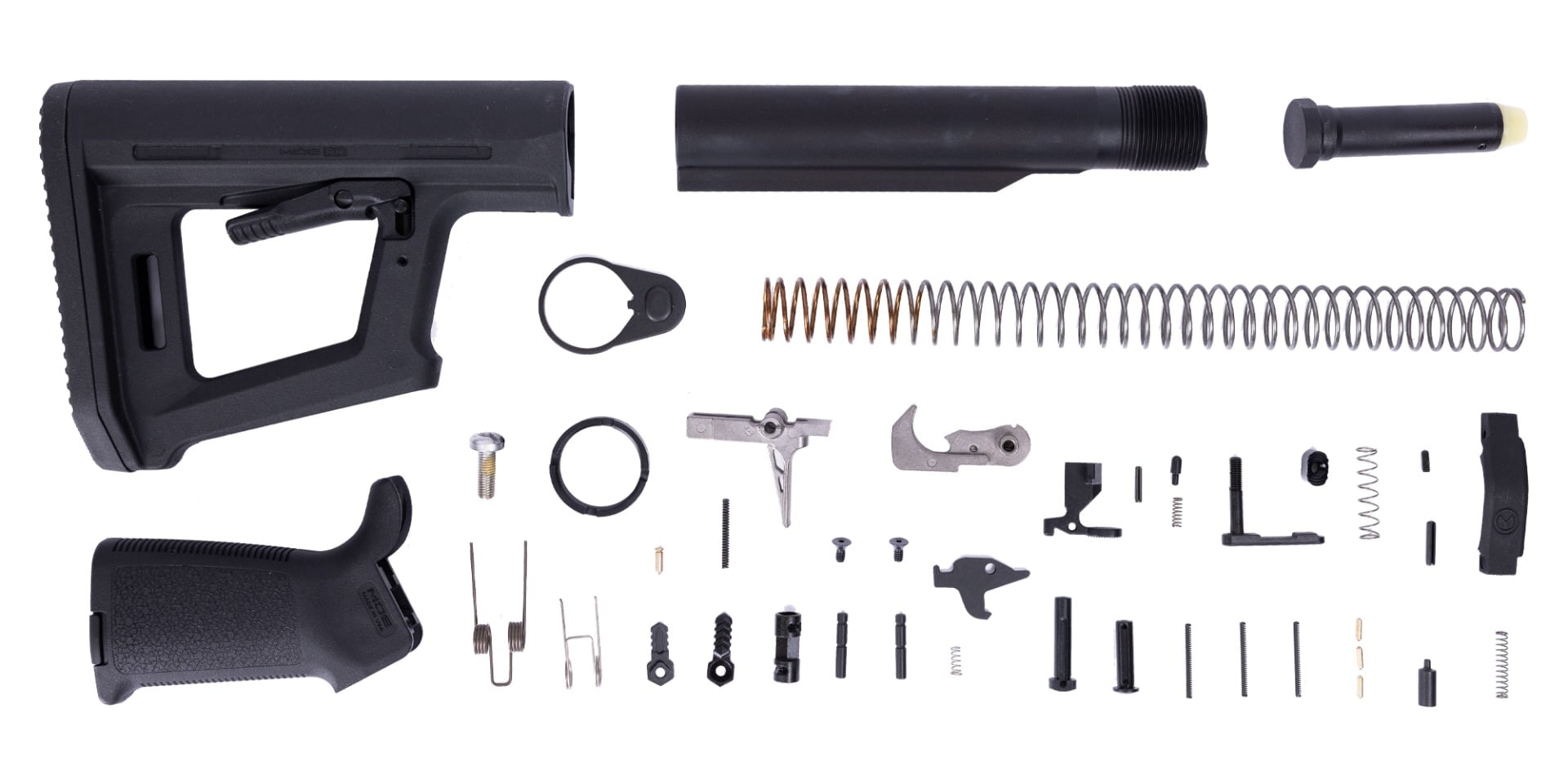 PSA Guardsman-15 MOE PR Lower Build Kit, Black - Palmetto State Armory