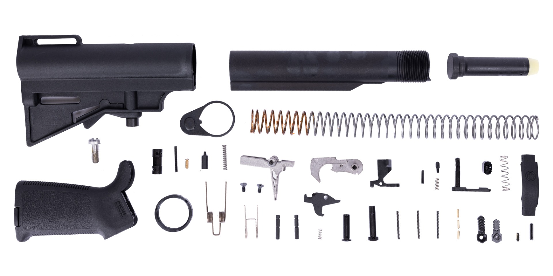 PSA Guardsman-15 MOE HAR-15 Pistol Lower Build Kit, Black - Palmetto State Armory