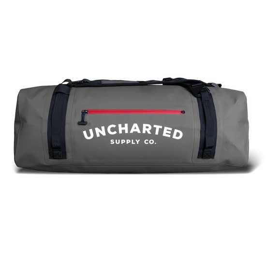 Uncharted Supply Co. The Vault 65L Duffel Bag, Gunmetal - BA-D6F-60L-GM
