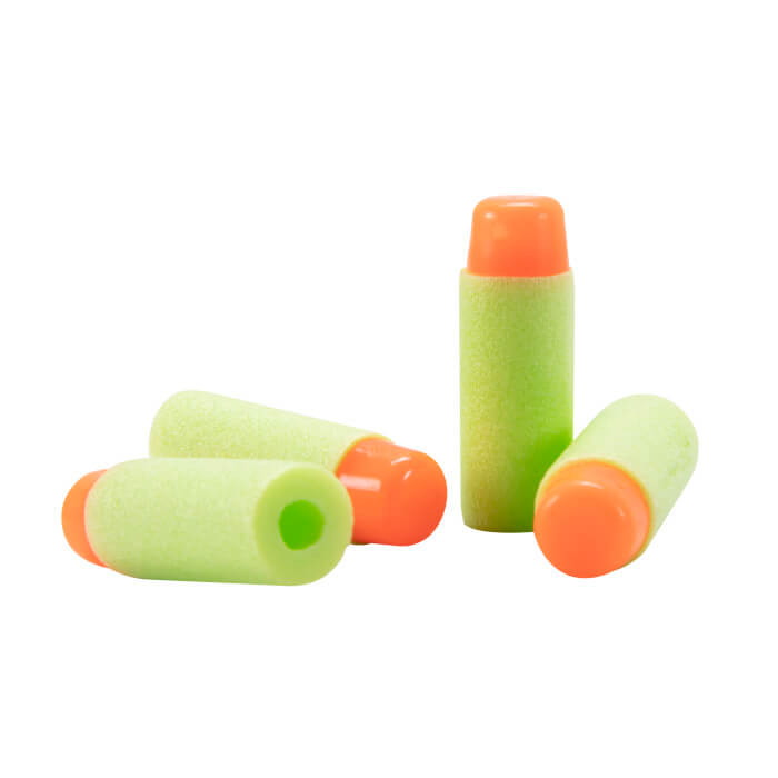 REKT Short Foam Darts, 24 Pack, Yellow/Green - 2278710 - Rekt