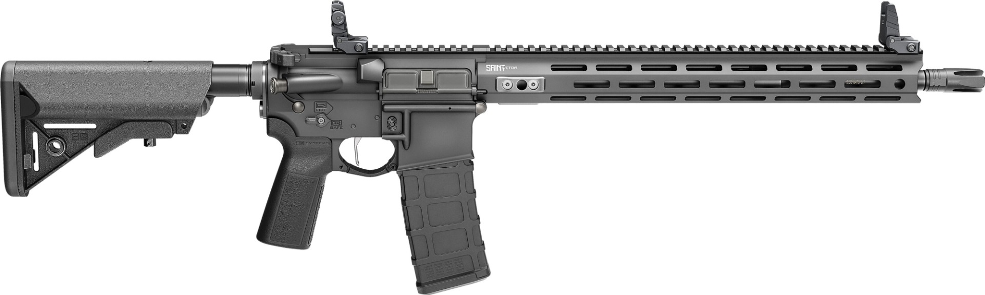 Springfield Saint Victor V2 5.56 NATO 16" MLOK B5 AR-15 Rifle, Black - STV916556B-V2-B5 - Springfield Armory