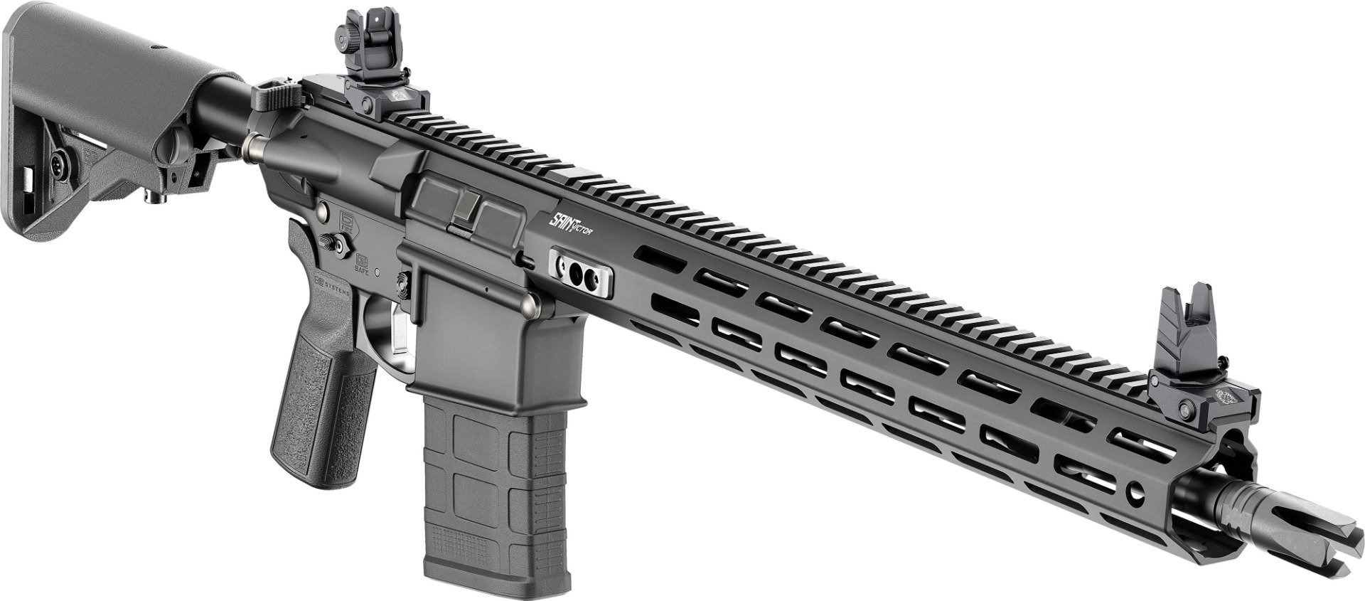 Springfield Saint Victor V2 .308 NATO 16" MLOK B5 AR-10 Rifle, Black - STV916308B-V2-B5 - Springfield Armory