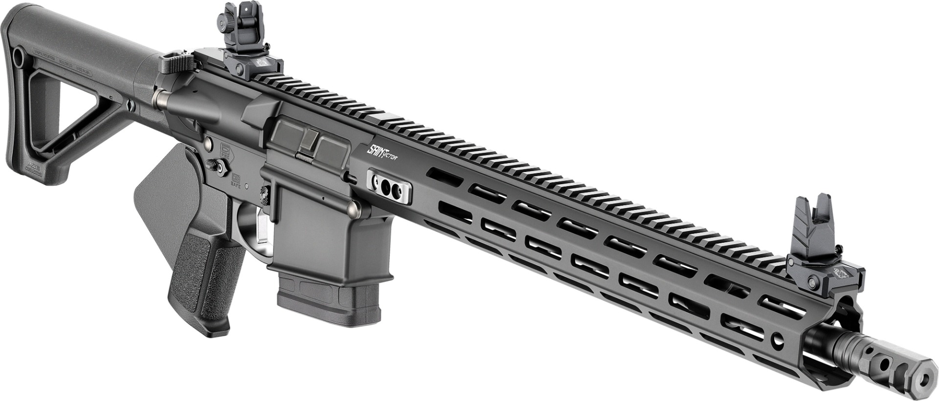 Springfield Saint Victor V2 .308 NATO 16" MLOK B5 AR-10 CA Rifle, Black - STV916308BCA-V2 - Springfield Armory