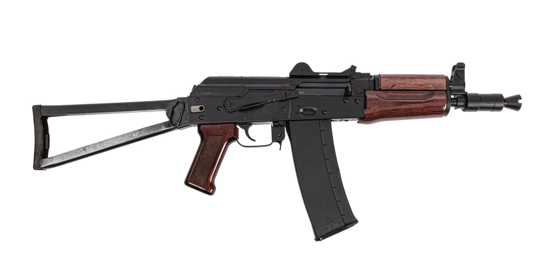 Soviet Arms 300 BLK Krink SBR w/ Triangle Side Folding Stock, Plum Gloss