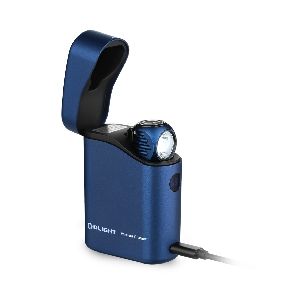 Olight Perun 3 Mini Premium 1250 Lumen Headlamp, Midnight Blue - Olight