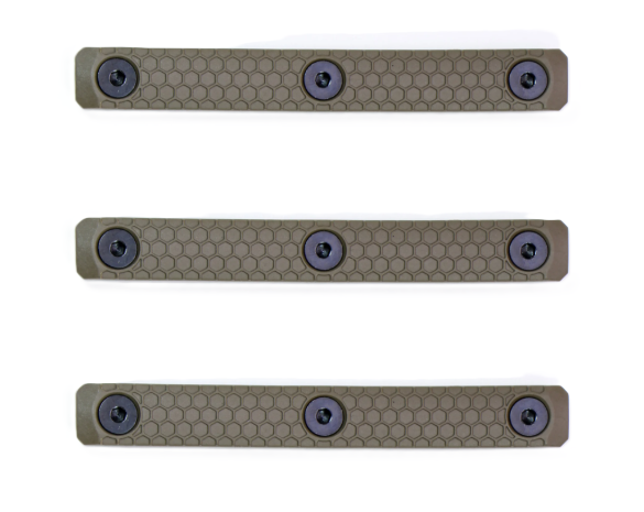 Slate Black Industries, 3 Slot Panel 3-Pack, FDE - Slate Black Industries