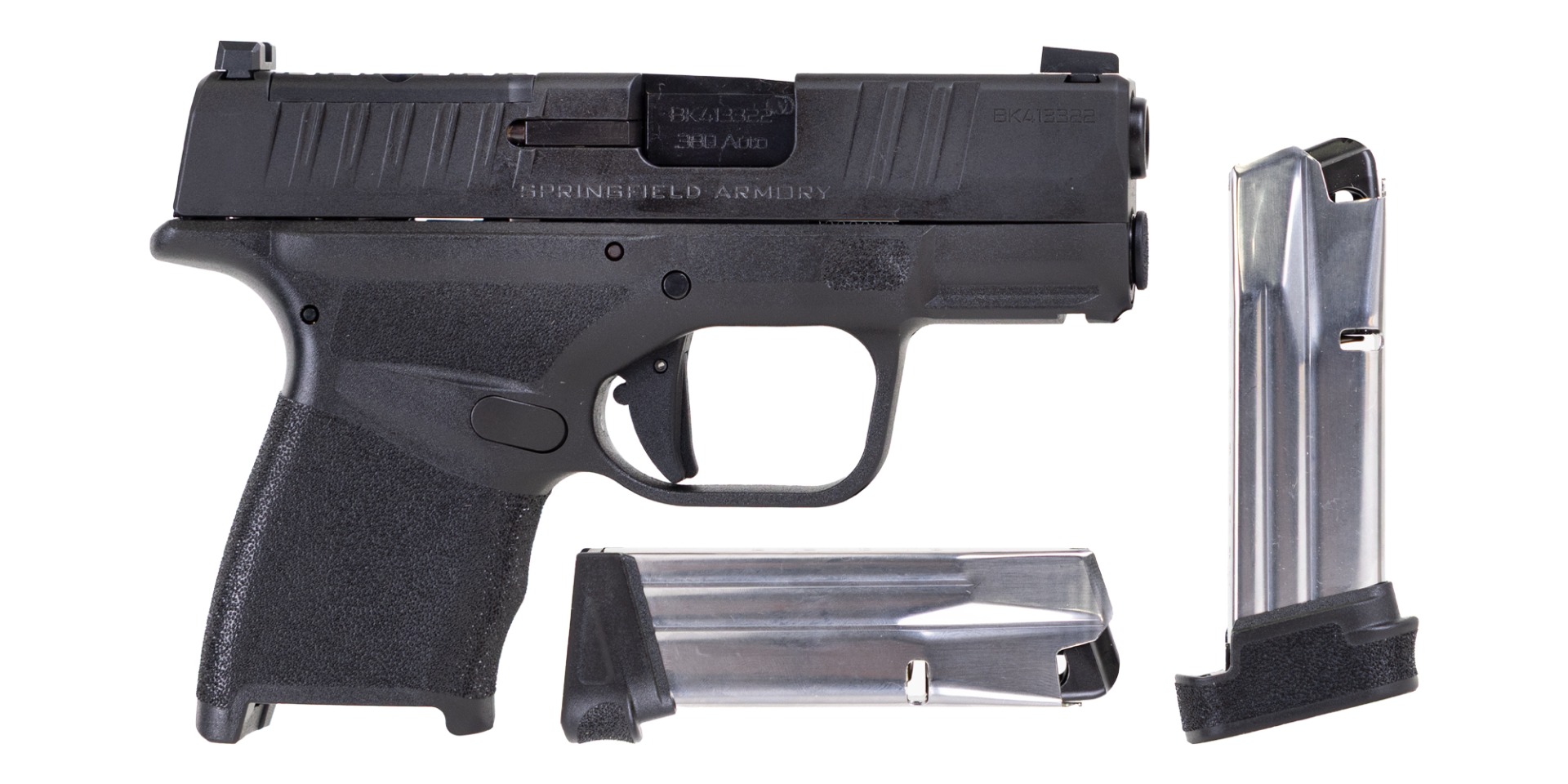 Springfield Hellcat .380 ACP 3" Micro-Compact OSP .380 ACP, Black - HC931380BOSP - Springfield Armory