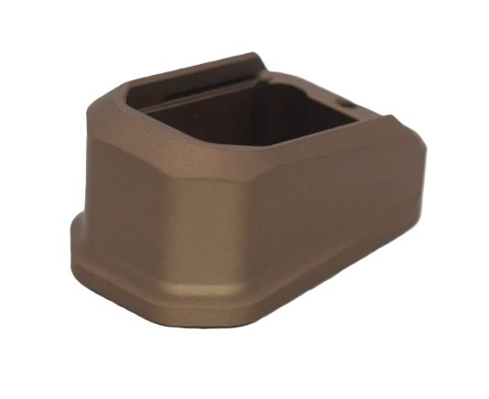 CMC PSA Dagger Micro +2 Magazine Extension, FDE Anodized - Custom Machined Concepts