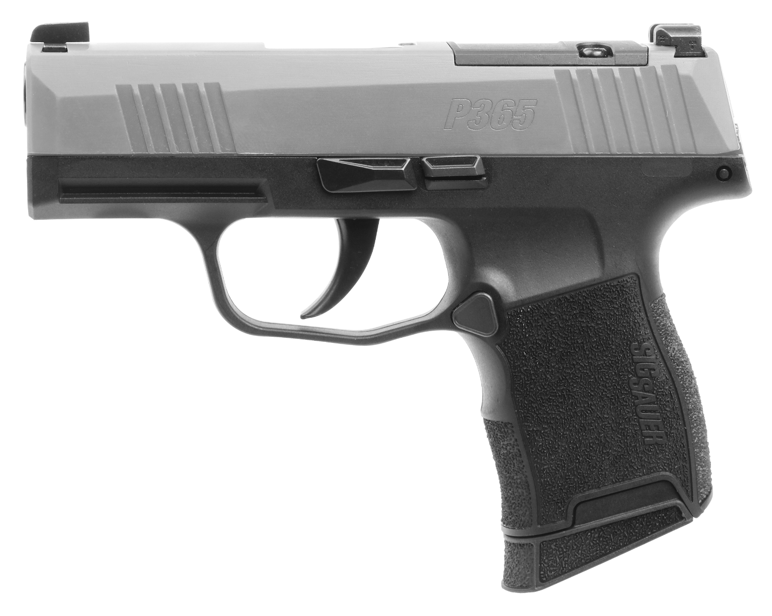 Sig Sauer P365 9mm Pistol 3.1" 10rd, Stainless Steel / Black - 365-9-SXR3P - Sig Sauer