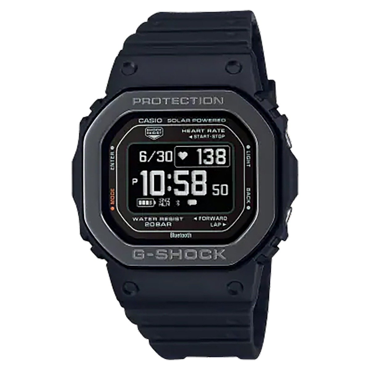 Casio G-Shock Move 5600 Digital Fitness Tracking Watch, Black - DWH5600MB1CR - Casio