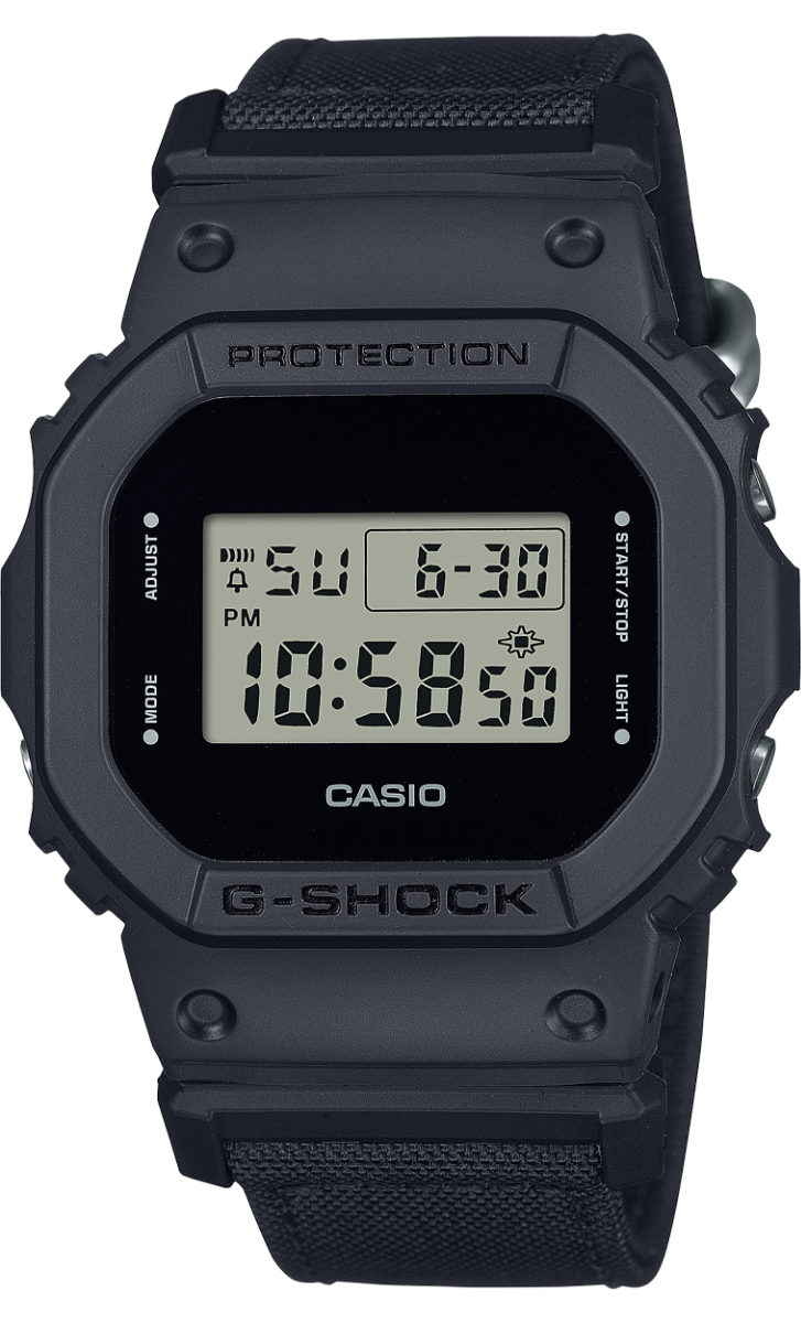 Casio G-Shock Classic 5600 Digital Wrist Watch, Black - DW5600BCE1CR - Casio