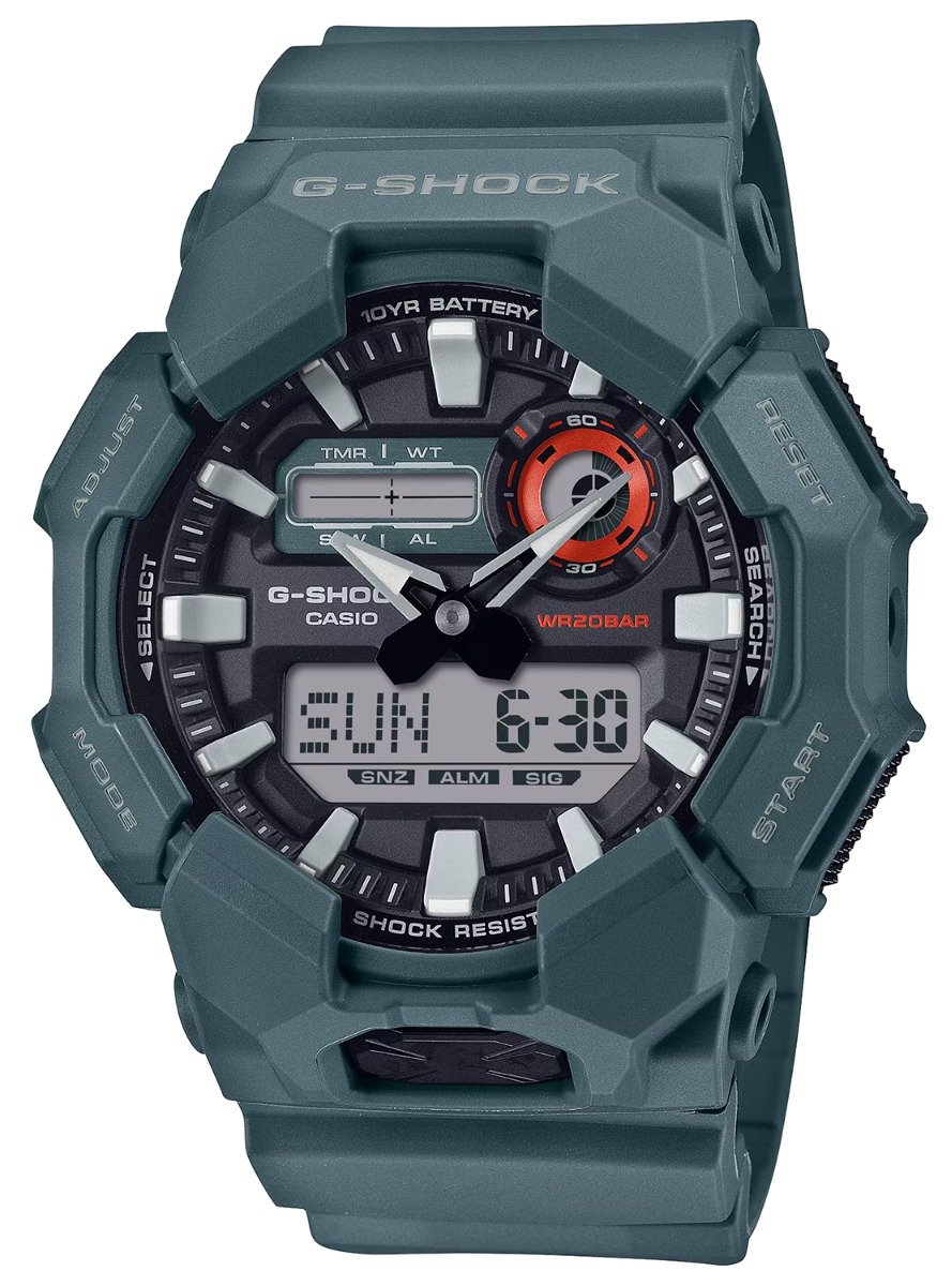 Casio G-Shock GA010-2A Analog/Digital Wrist Watch, Blue - GA0102ACR - Casio