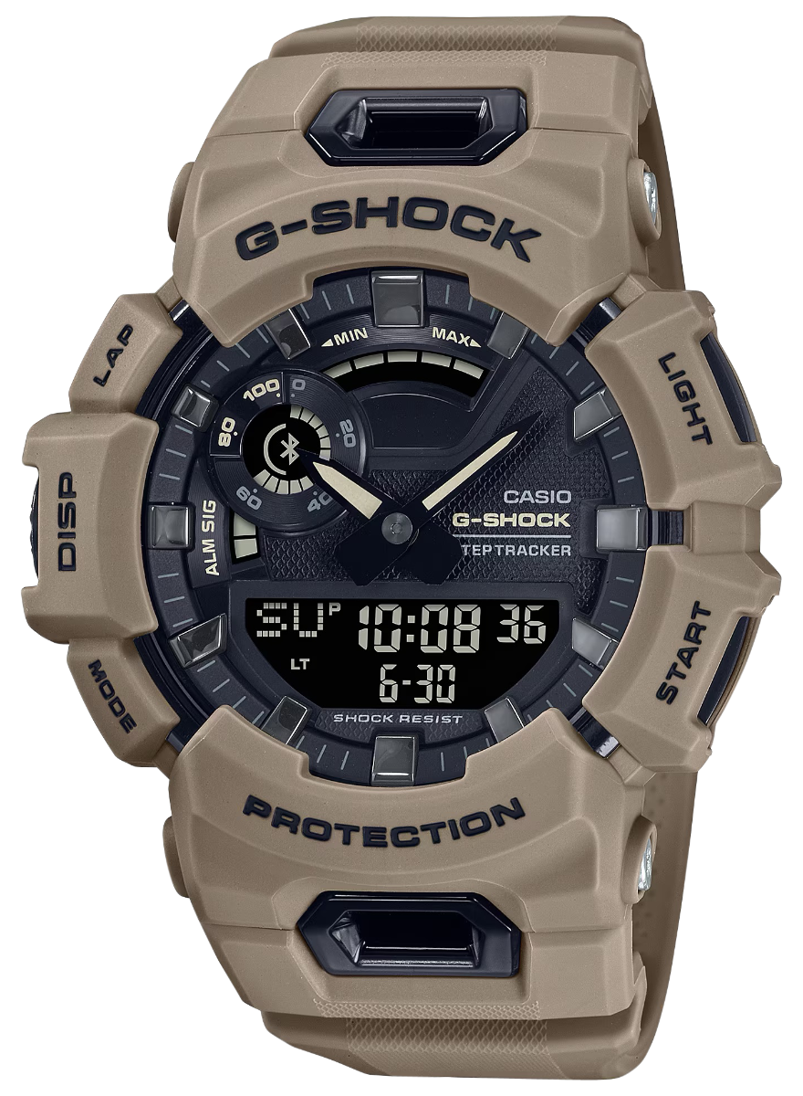 Casio G-Shock GBA900-5A Analog/Digital Wrist Watch, Tan - GBA900UU5A - Casio
