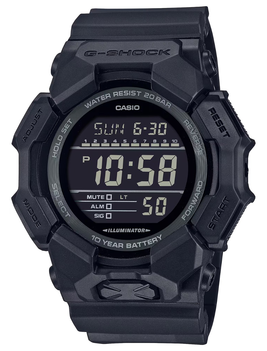 Casio G-Shock Move GD010-A1 Digital Wrist Watch, Black - GD0101A1CR - Casio