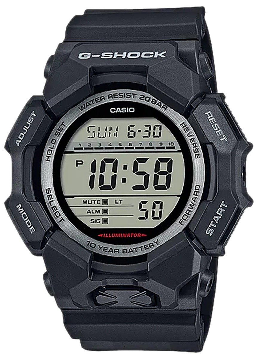 Casio G-Shock Move GD010-1 Digital Wrist Watch, Black - GD0101CR - Casio