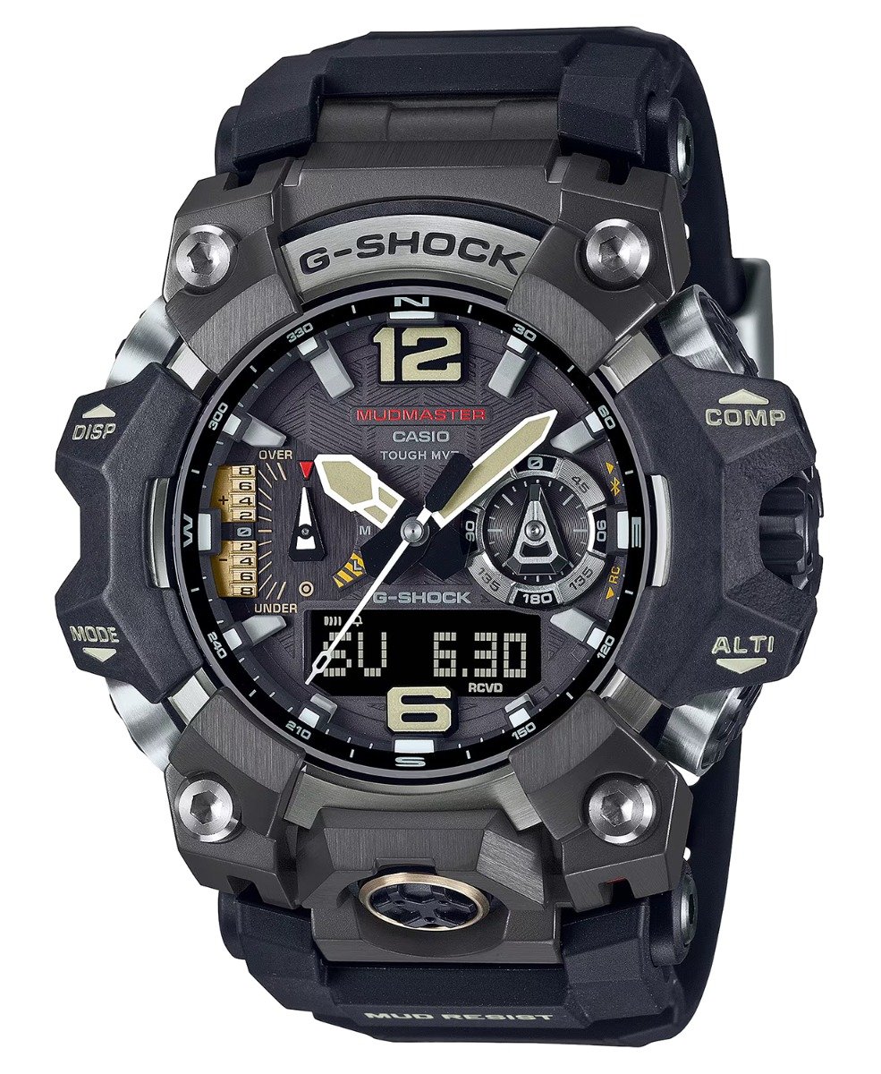 Casio G-Shock MudMaster Analog/Digital Wrist Watch, Black - GWGB10001ACR - Casio
