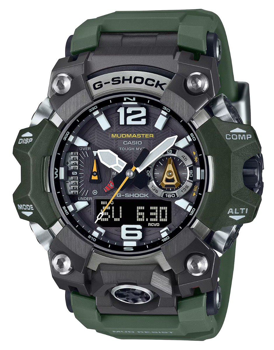 Casio G-Shock MudMaster Analog/Digital Wrist Watch, Green - GWGB10003ACR - Casio