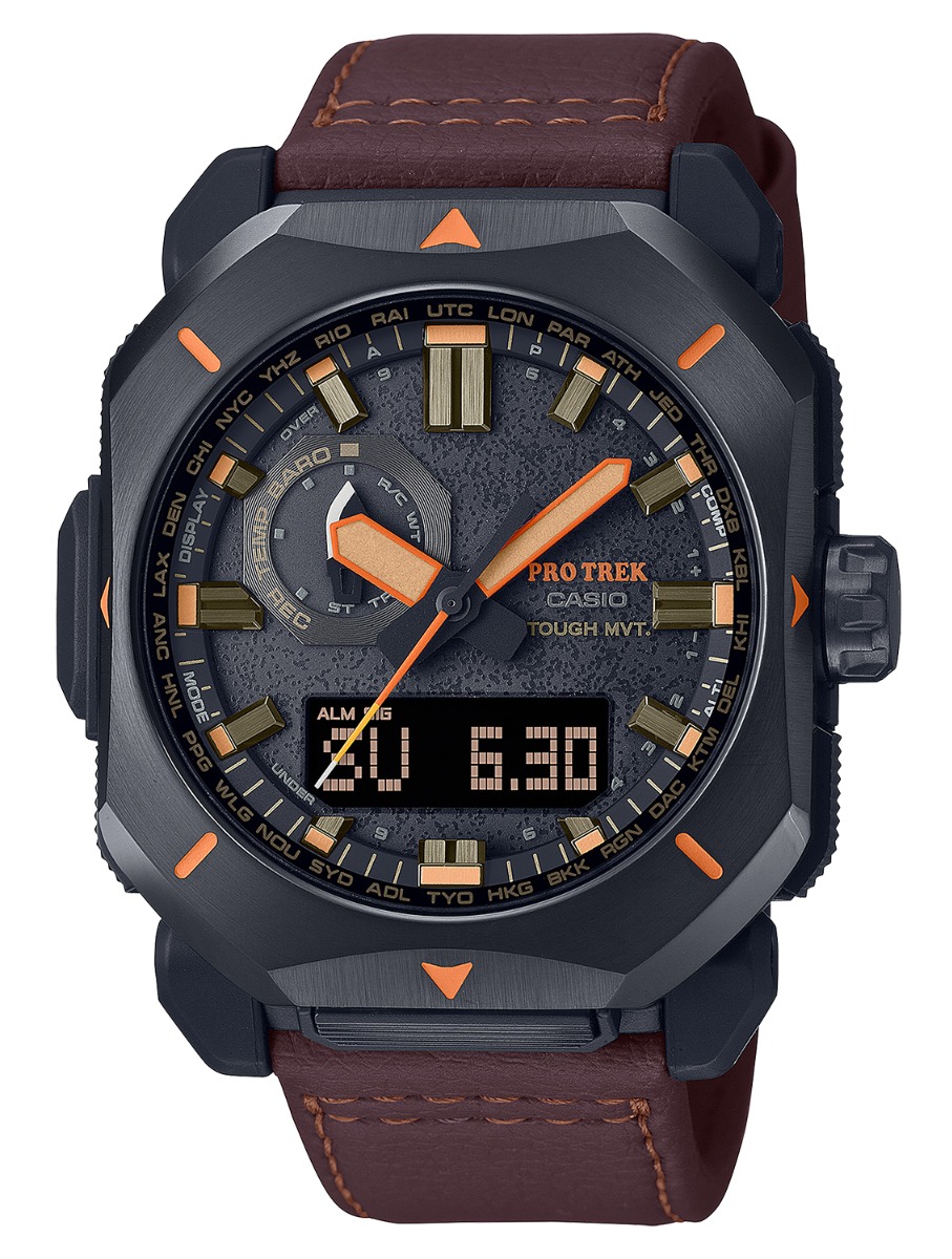 Casio G-Shock Pro Trek Climber Analog/Digital Wrist Watch, Brown - PRW6900YL5 - Casio