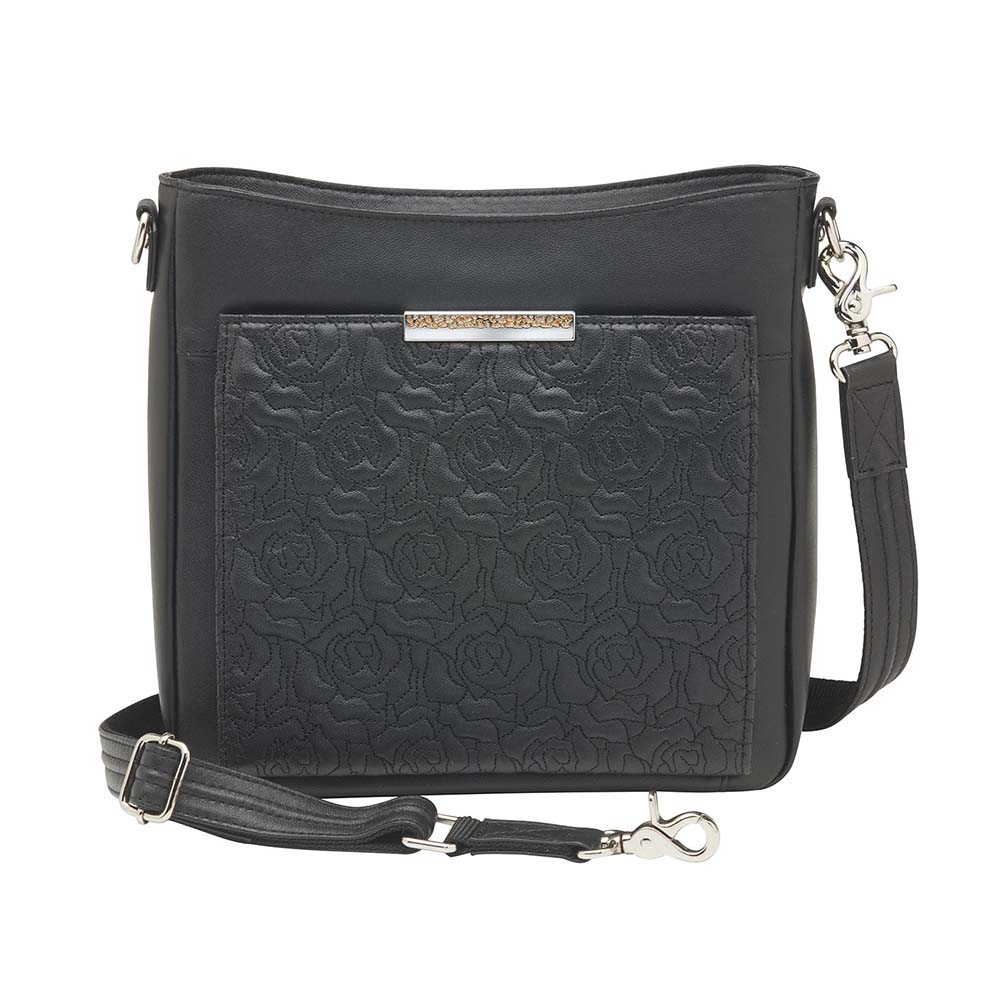 Gun Tote'n Mamas Slim Crossbody, Black - Gun Tote'n Mamas
