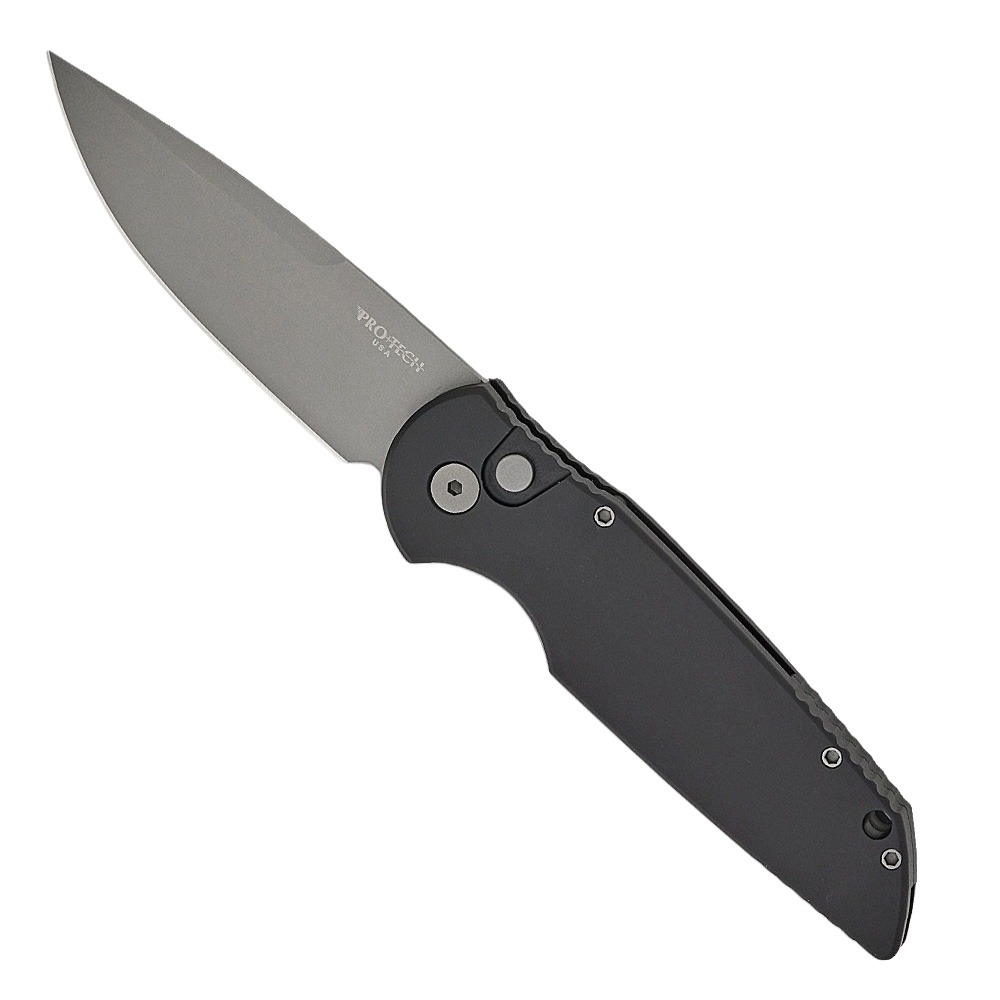 Pro-Tech Tactical Response 3 Automatic Folding Drop Point Knife, Black - PTKT3103 - Pro-Tech Knives