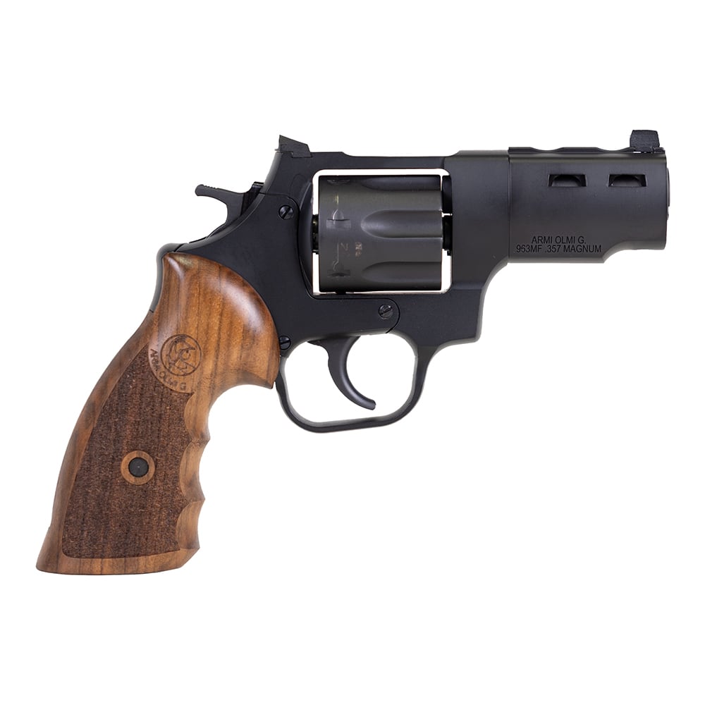 Taylors & Company 3" Double Action 357Mag 7rd Revolver, Black / Wood Grip - RC1/230060