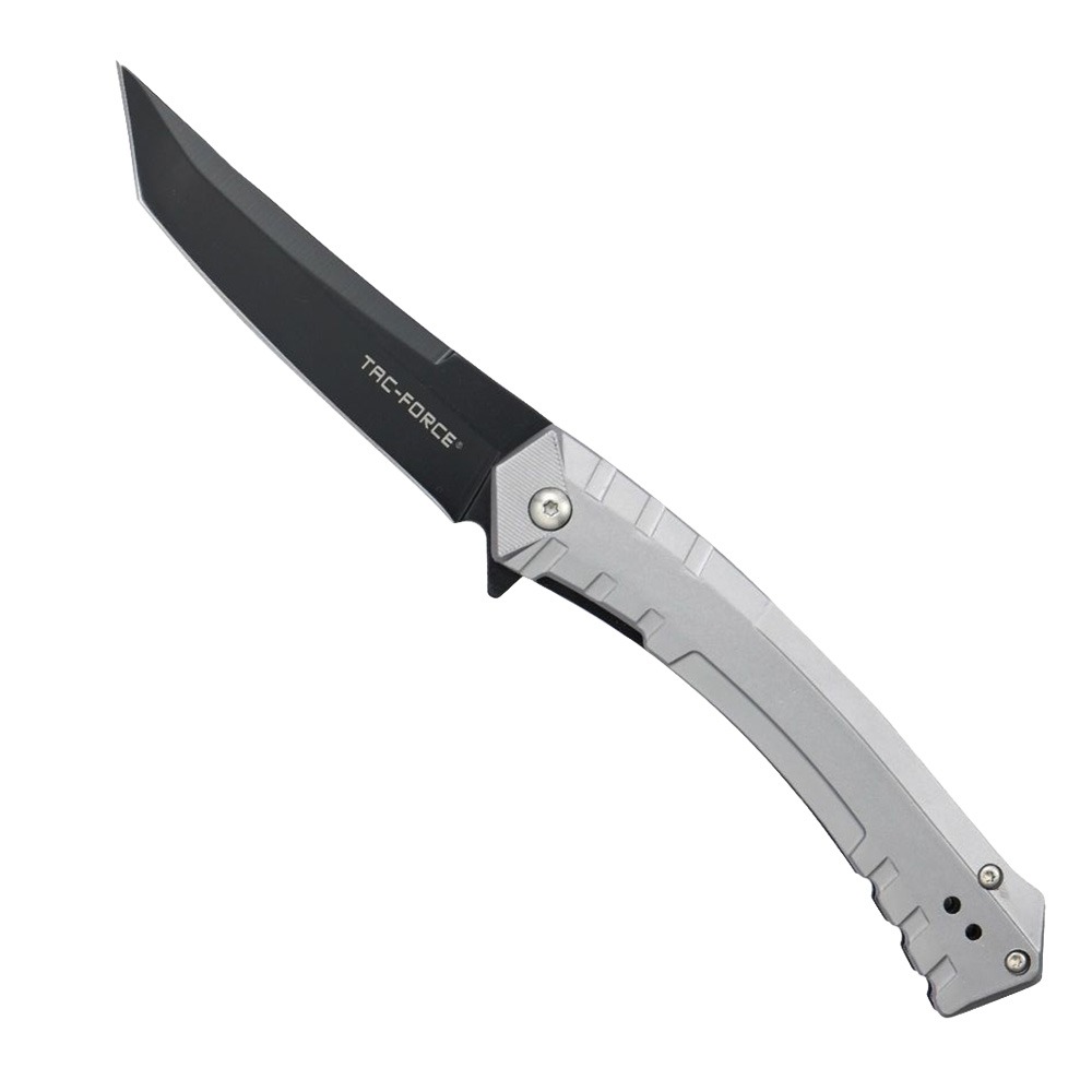 Tac-Force 2005 Folding Tanto Knife, Grey - TF-2005GY