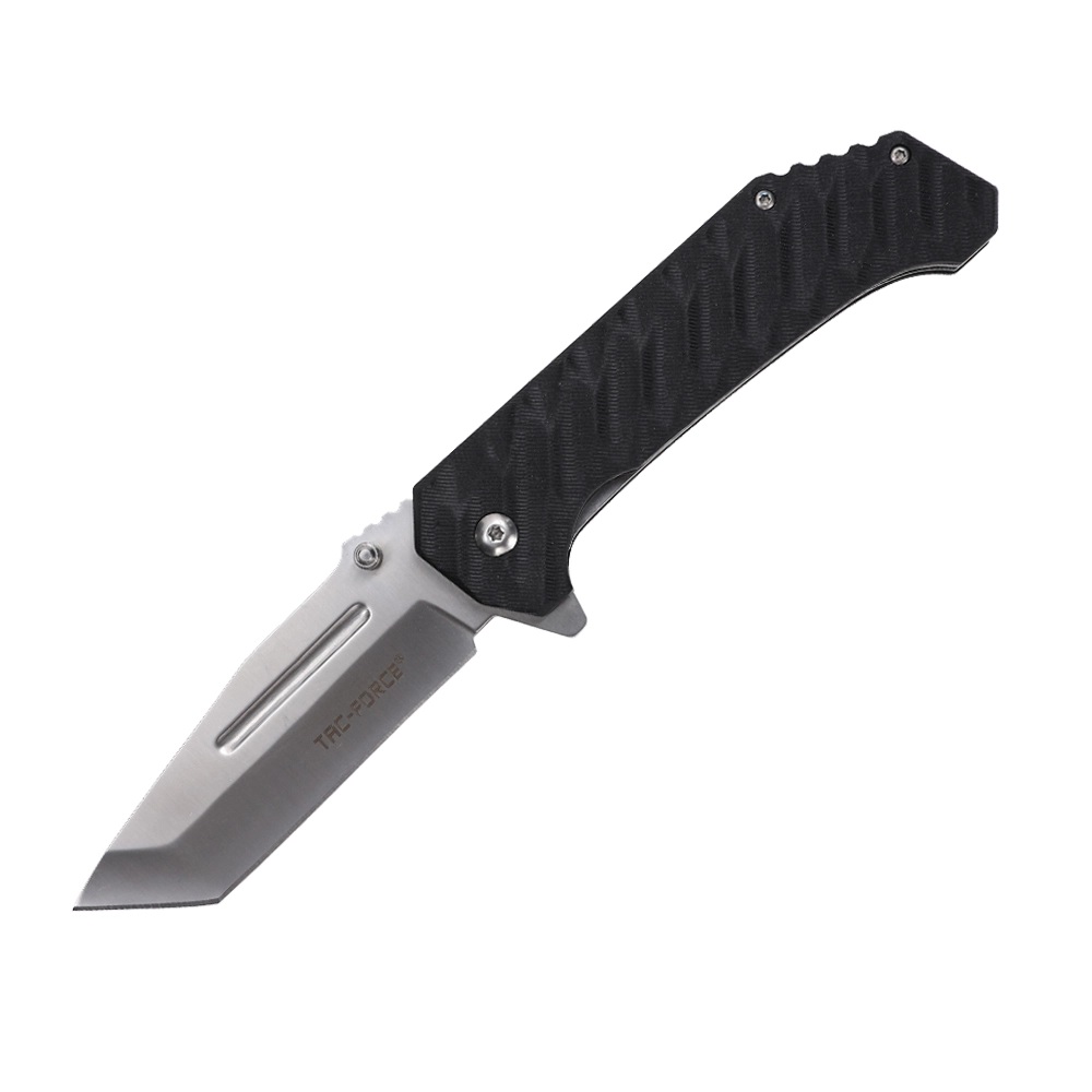 Tac-Force 2012 Folding Tanto Knife, Black - TF-2012BK