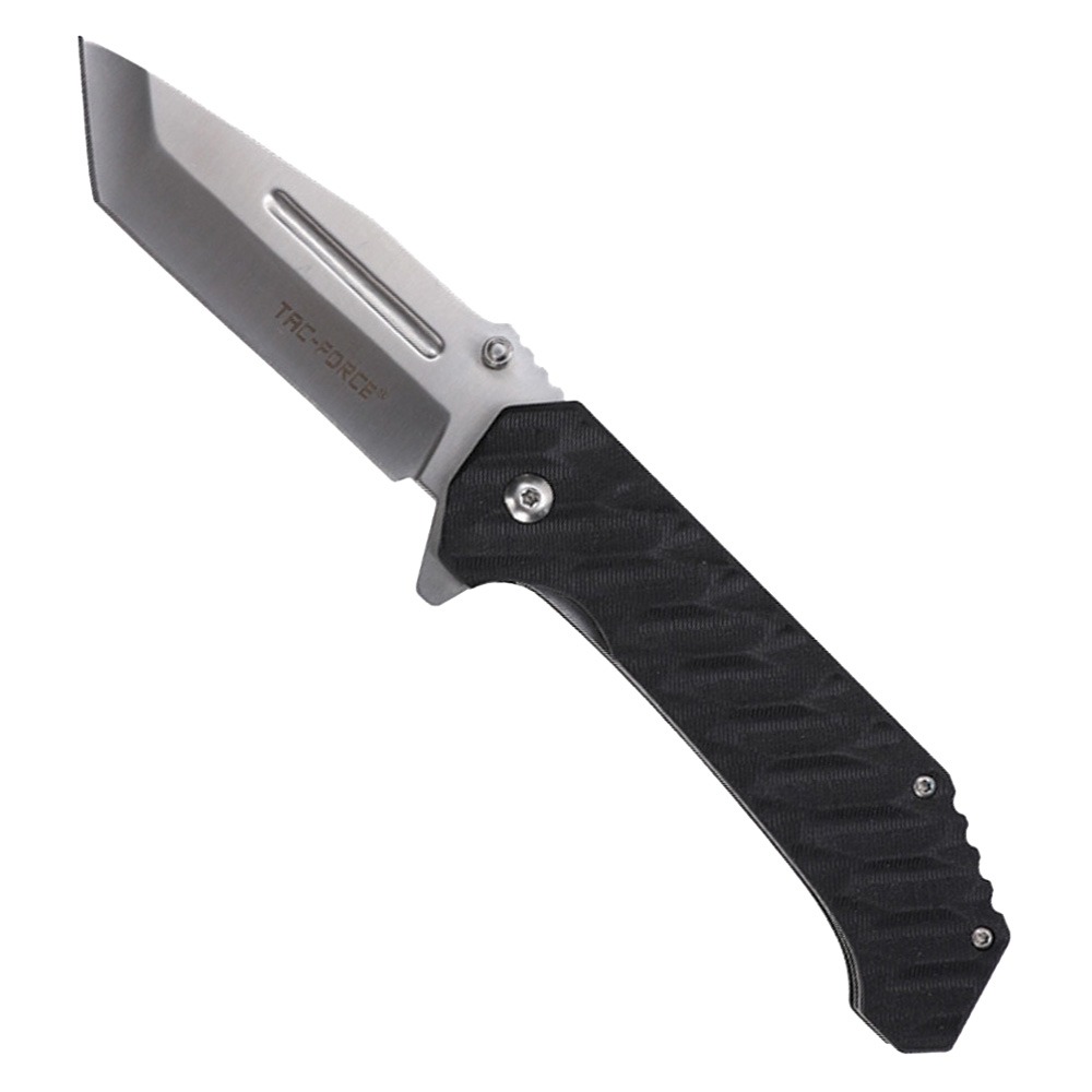 Tac-Force 2012 Folding Tanto Knife, Black - TF-2012BK