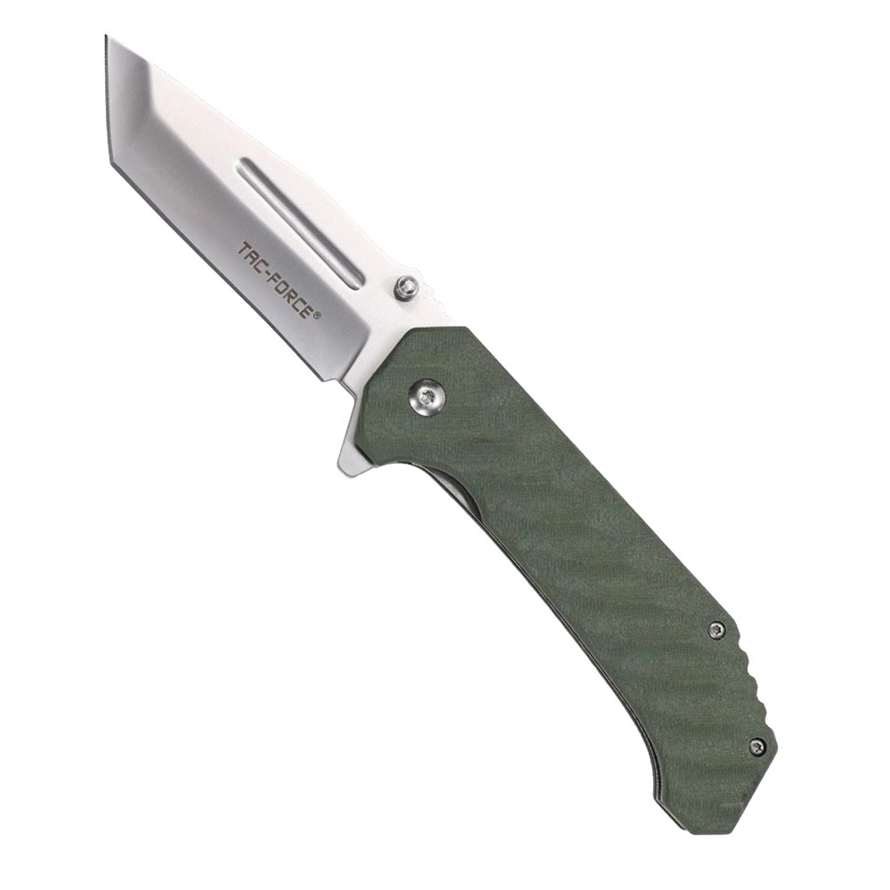 Tac-Force 2012 Folding Tanto Knife, Green - TF-2012GN