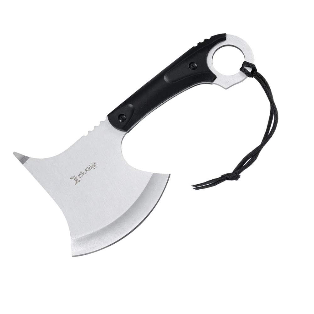 Elk Ridge Cleaver Style Axe, Black - ER-2AXEBK