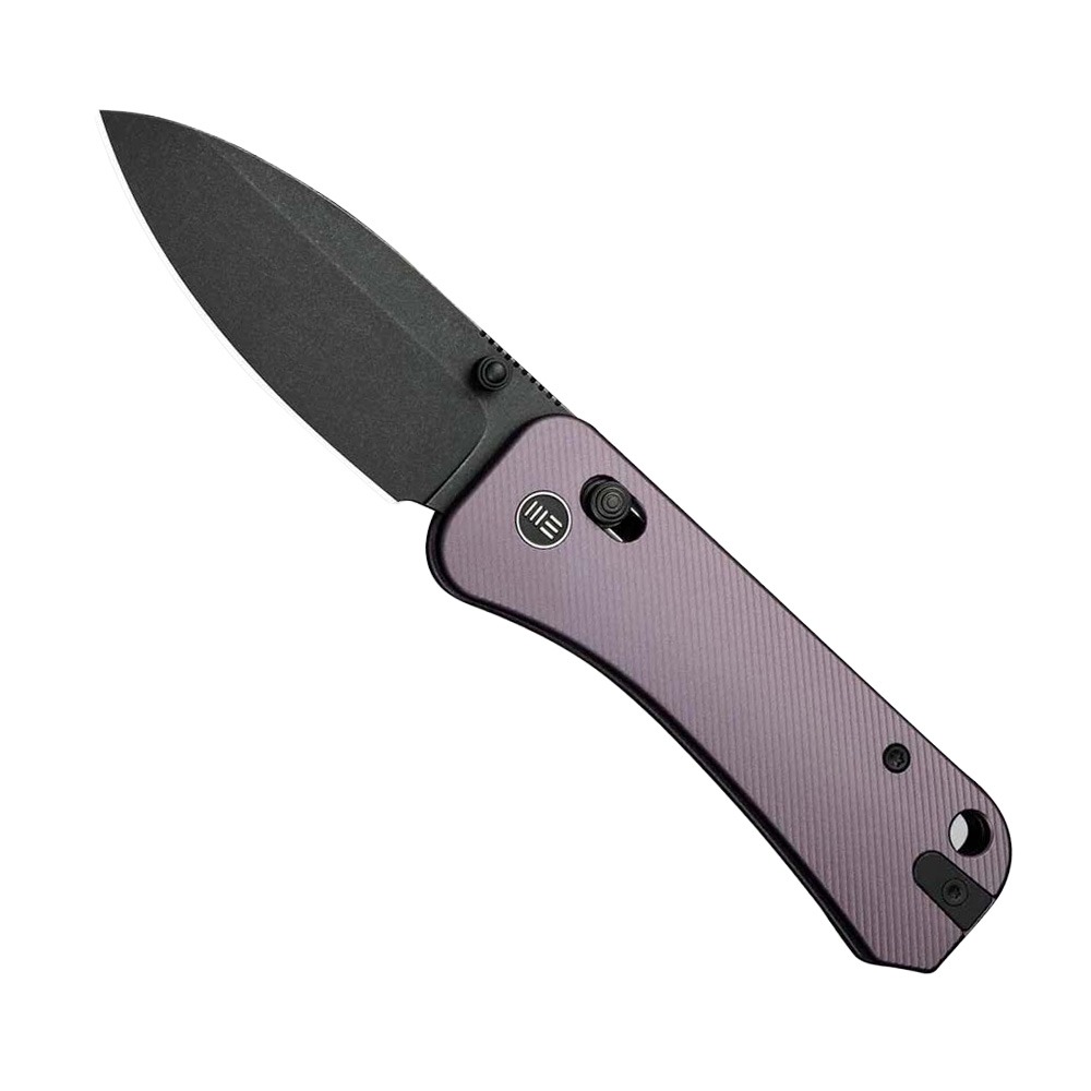 WE Knife Co. Banter 2 CPM S35VN Drop Point Knife, Purple Aluminum - WE23075-2