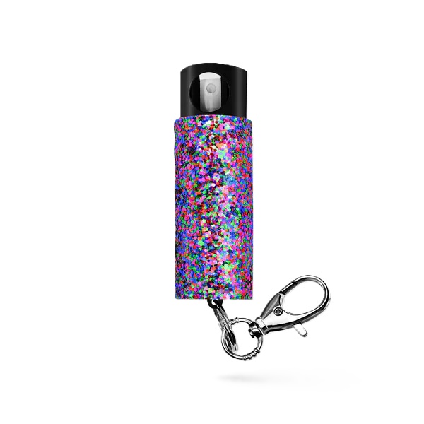 Guard Dog Bling it On Pepper Spray w/ Keychain, Amethyst - PS-GDBO-AM