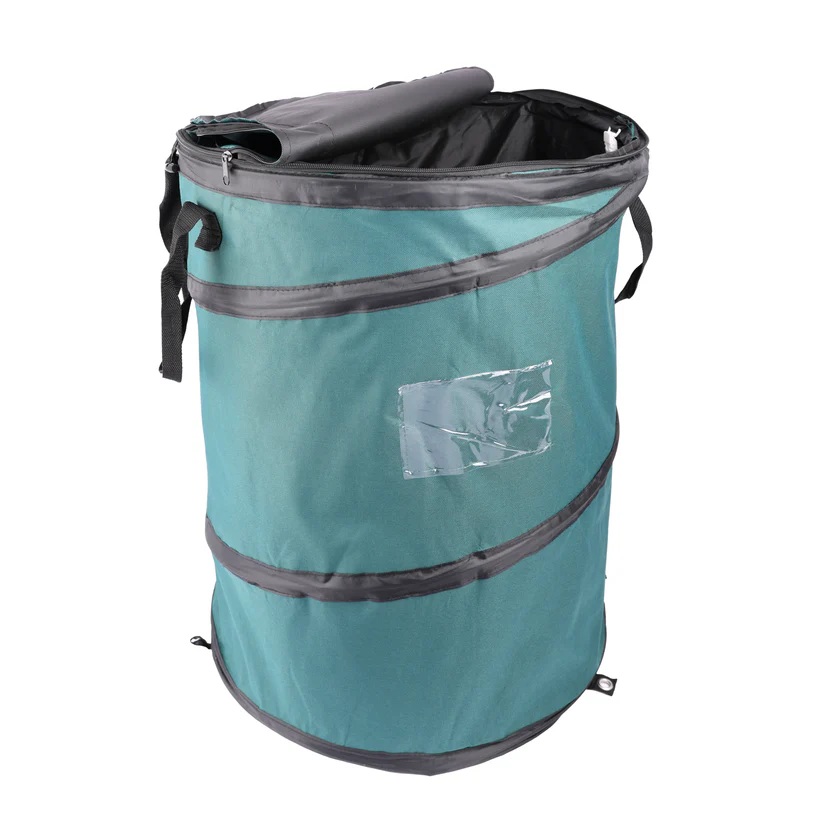 Coghlan's Deluxe Pop Up Trash Can, Green - 1819