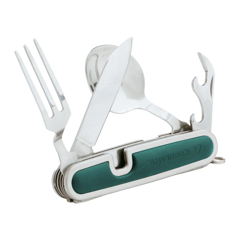 Coghlan's Folding Cutlery Tool, Green - 8252