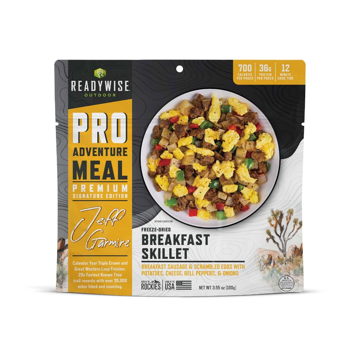 ReadyWise Freeze Dried Breakfast Skillet 6 Count Pro Meal - RW05-401