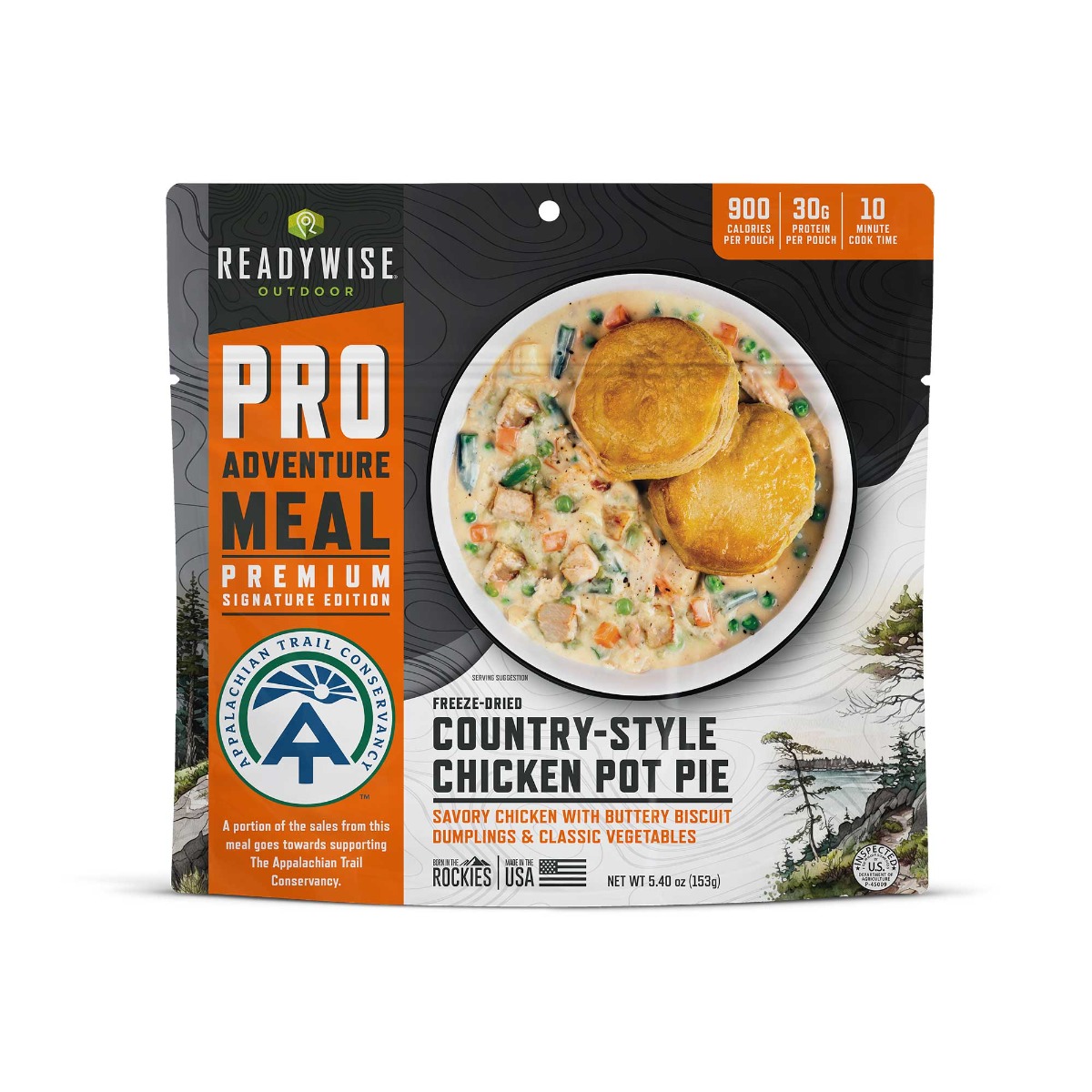 ReadyWise Freeze Dried Chicken Pot Pie 6 Count Pro Meal - RW05-407