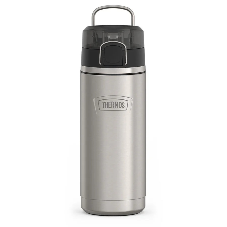 Thermos Icon 18oz Kids Water Bottle w/ Spout Lid, Matte Stainless - IS2502MS4