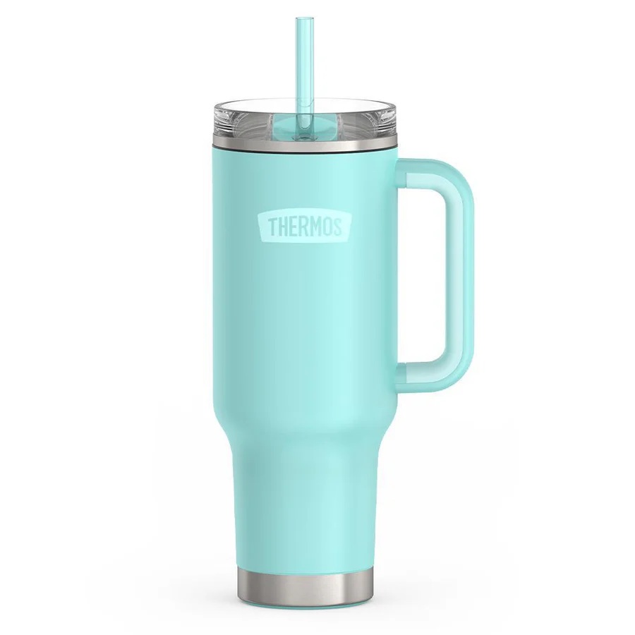 Thermos 40oz Cup Holder Mug w/ Straw Lid, Sea Green - TS1804SG4