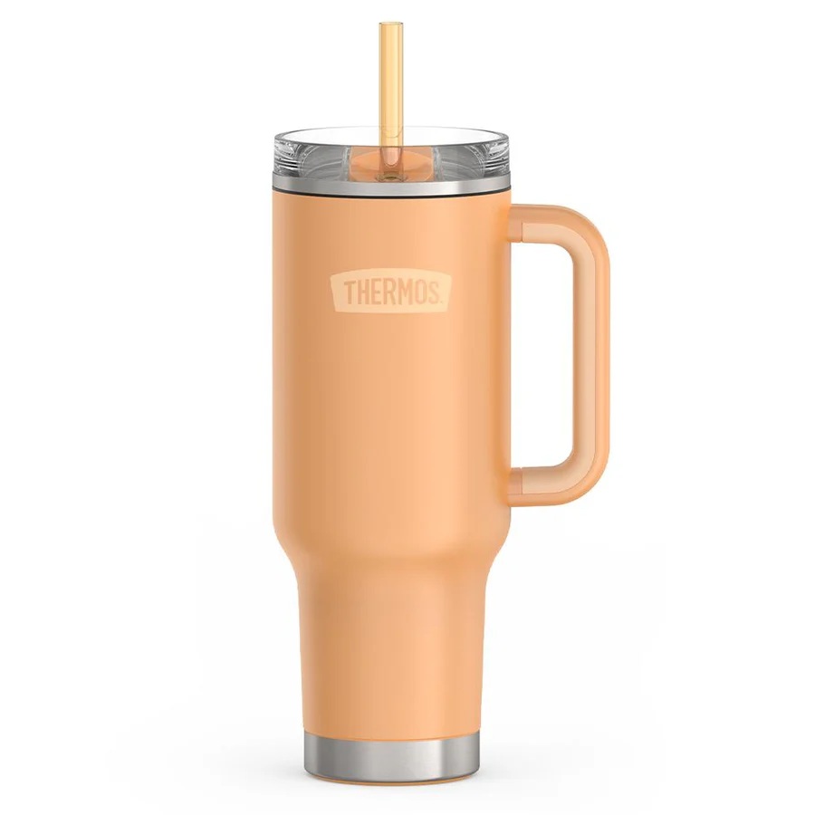 Thermos 40oz Cup Holder Mug w/ Straw Lid, Melon - TS1804ML4