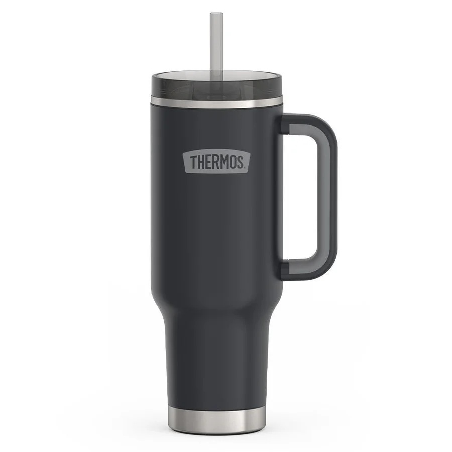 Thermos 40oz Cup Holder Mug w/ Straw Lid, Granite - TS1802GT4