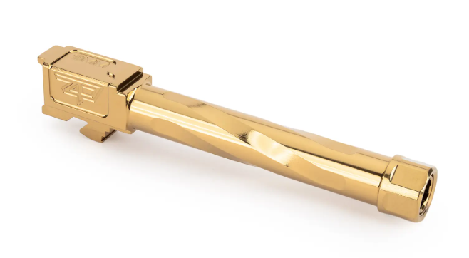 Zaffiri Precision G17 Gen 5 Threaded Barrel, Gold - ZP.17G5BTG - Zaffiri Precision